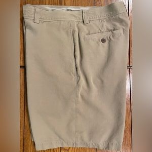 EUC Tommy Bahama men’s shorts, tan color, size 34, inseam 8 inches